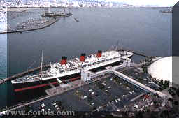 Aerial View of Queen Mary